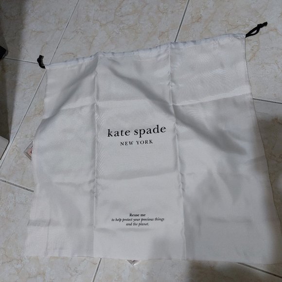 Kate Spade Drawstring Dust Bag Dust Cover - Picture 1 of 4